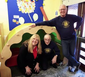 The presentation of the Den at Acornwood Pre-School