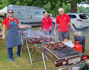 Fleet Lions BBQ brought many smiles to the Funfest participants