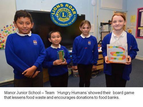 Manor Junior School Hungry Humans Team