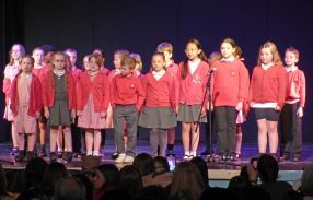 First time performers Cherrywood school proudly sing at at Farnborough School Choir Competition First time performers Cherrywood school proudly sing at at Farnborough School Choir Competition