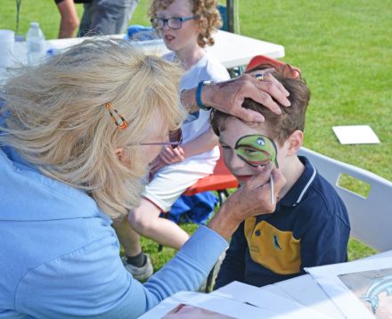 Facepainting at Funfest Facepainting at Funfest