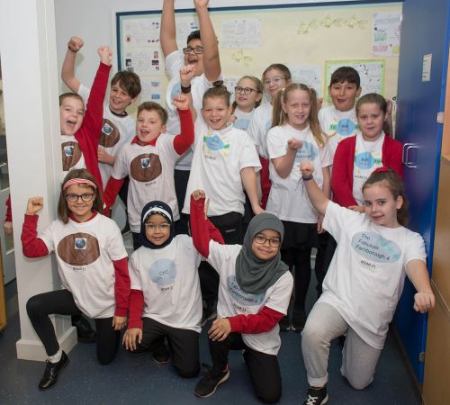Cherrywood School pupils celebrate completing their ROAR 2021 projects