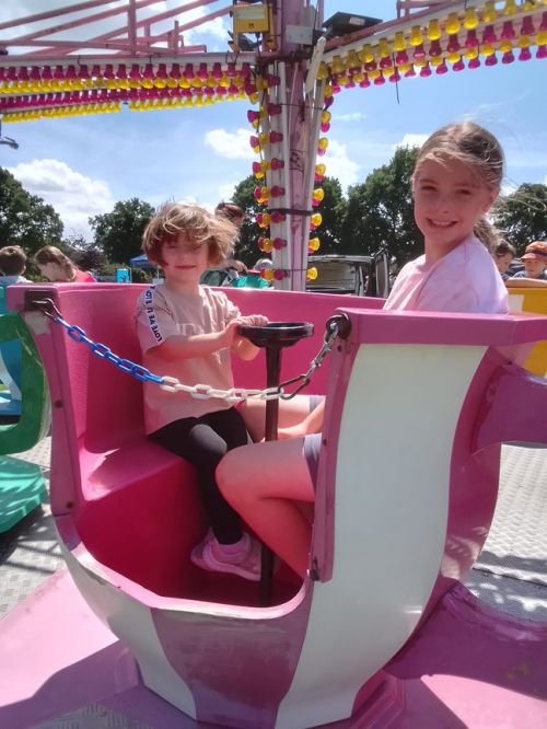 Roundabout Rides at Funfest Roundabout Rides at Funfest